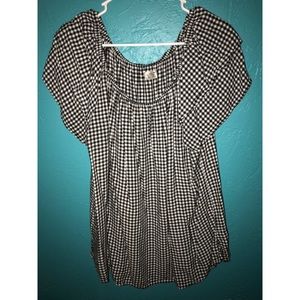 Terra & Sky Checkered 1x Top